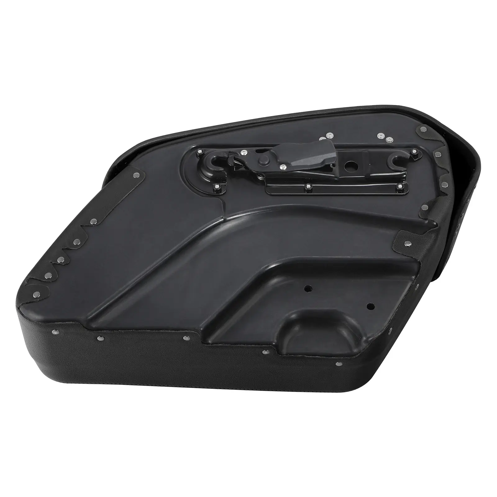 Black Detachable Saddlebags For Harley Fat Boy Breakout FLFB 2018-Up US - Image 13
