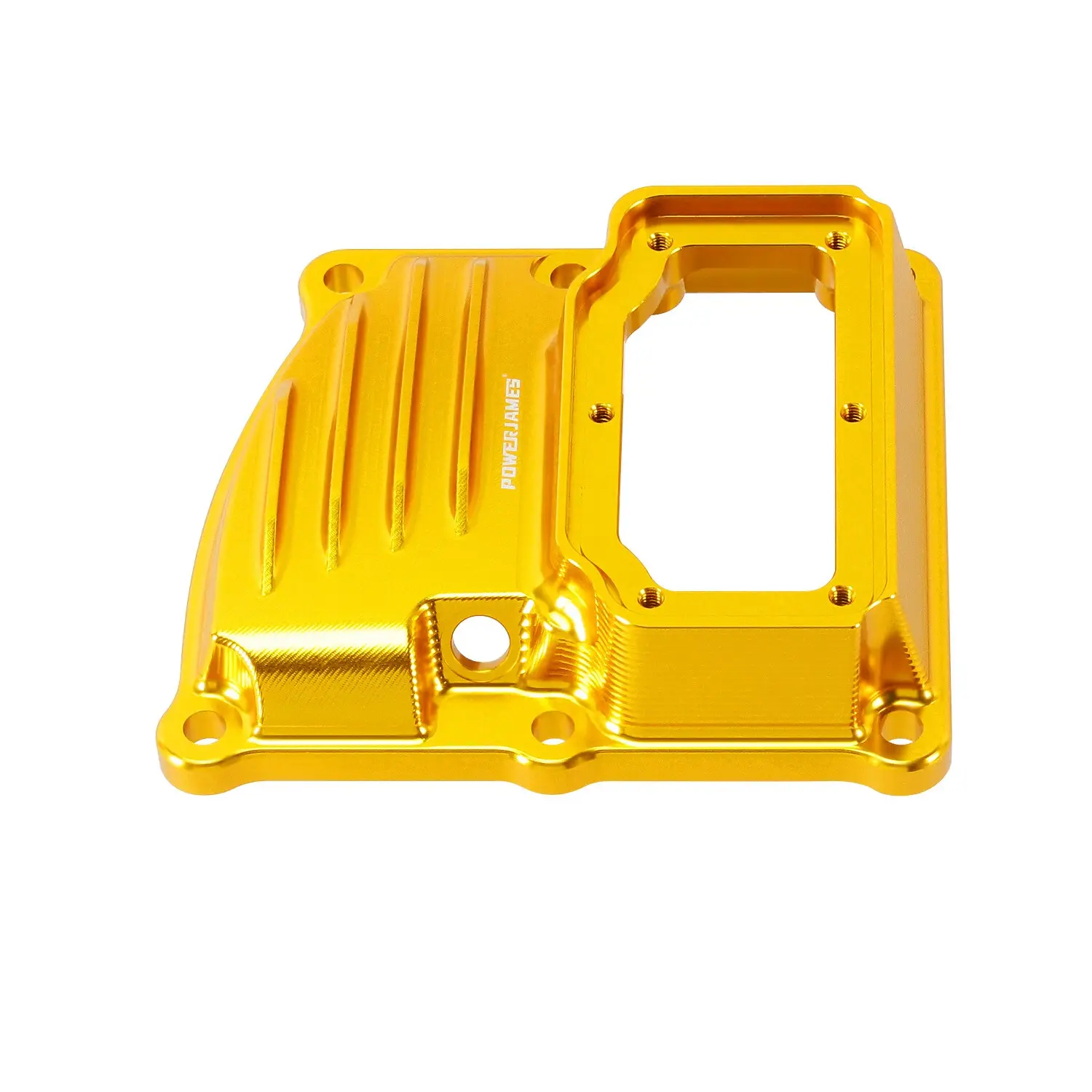 Gold M8 Engine Transmission Top Cover for Harley 2017-25 Touring, 18-25 Softail