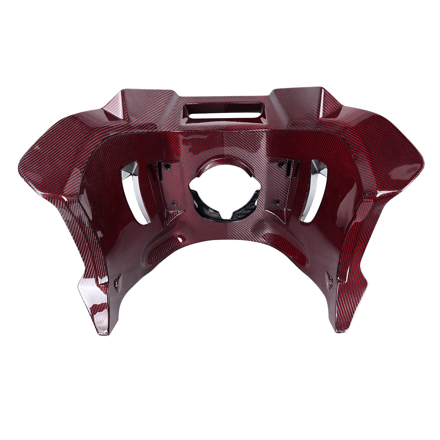 Red Carbon Fiber Outer Fairing for Harley Softail Models 2018 and Later - Image 5