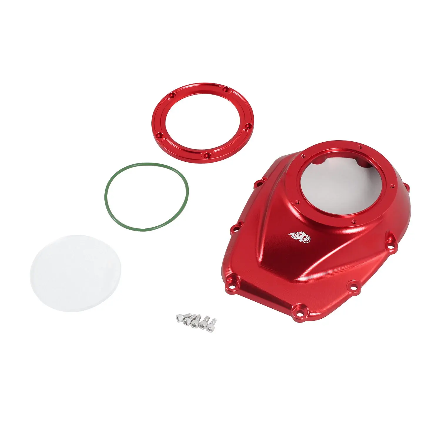 Red M8 Camshaft Cover for Harley 18-24 Softail 17-23 Touring Road Street Glide FLHT FLHR - Image 5