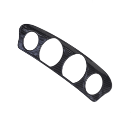 Carbon Fiber Inner Fairing Gauge Speaker Trim Kit for Harley 14+ Electra Glide