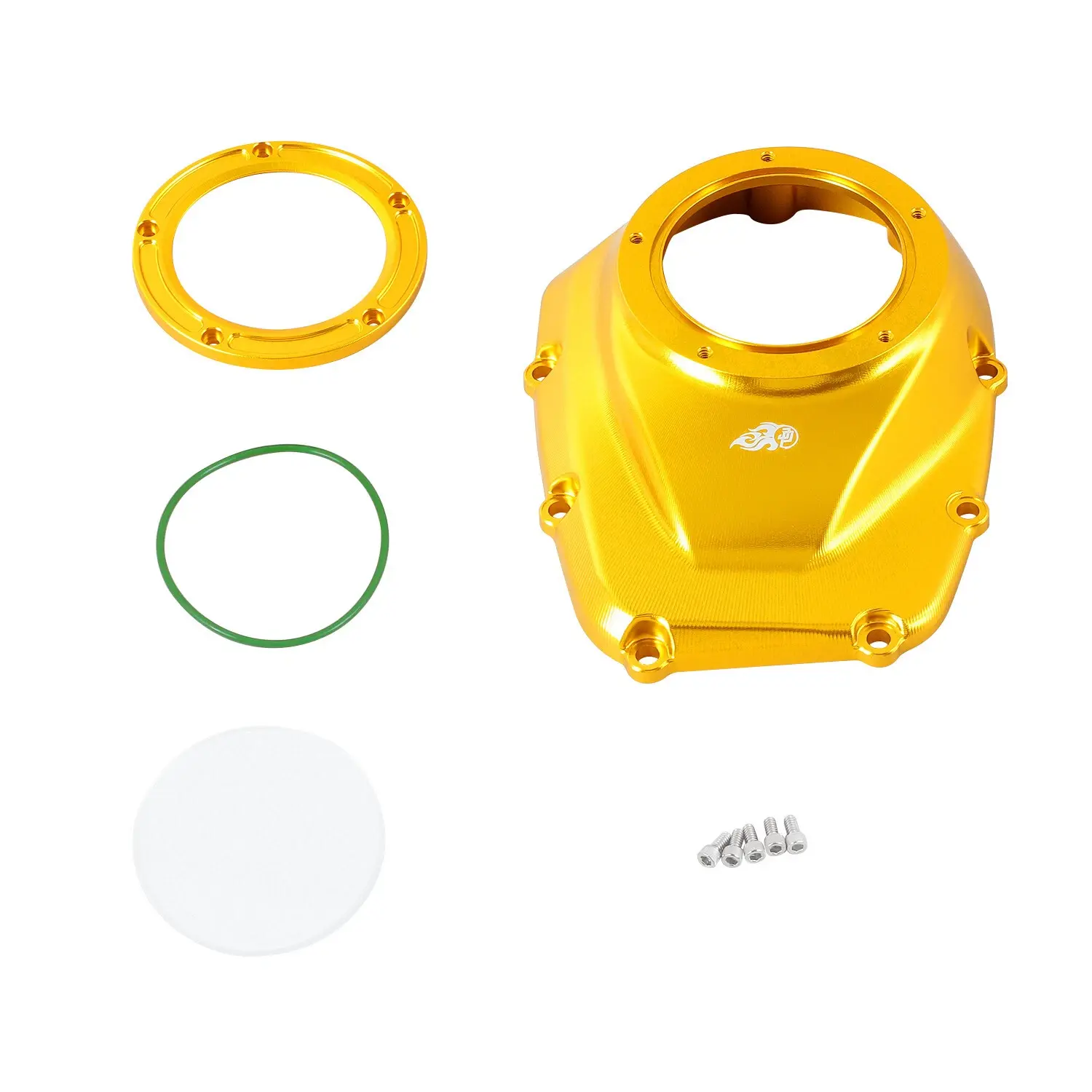 Gold M8 Camshaft Cover for Harley Touring Models (2017–2023) & Softail Models (2018–2024) - Image 7
