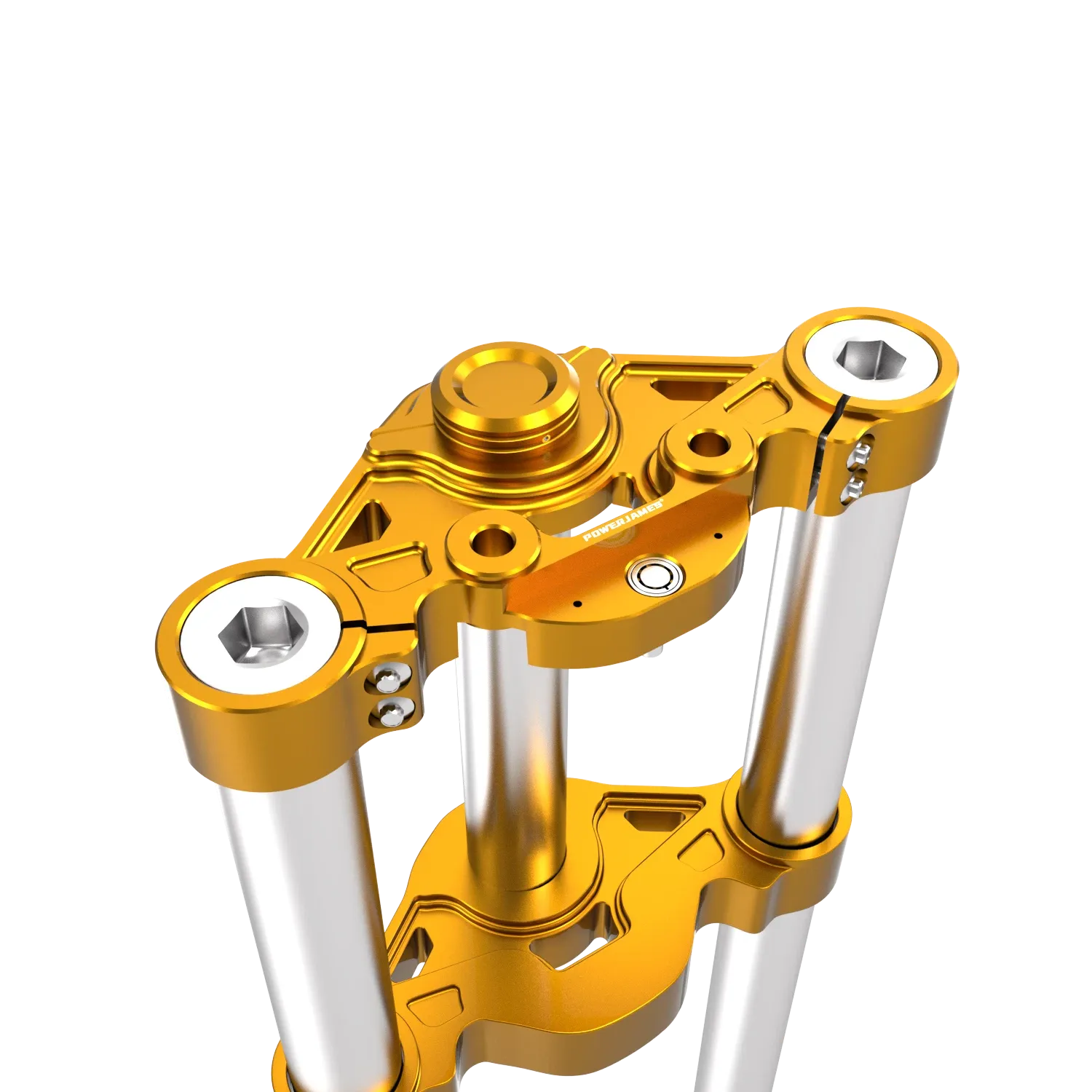 Gold Front Upper Top Triple Tree for Harley Touring FLTRXS FLTR FLTRSE FLTRU 15+ - Image 6
