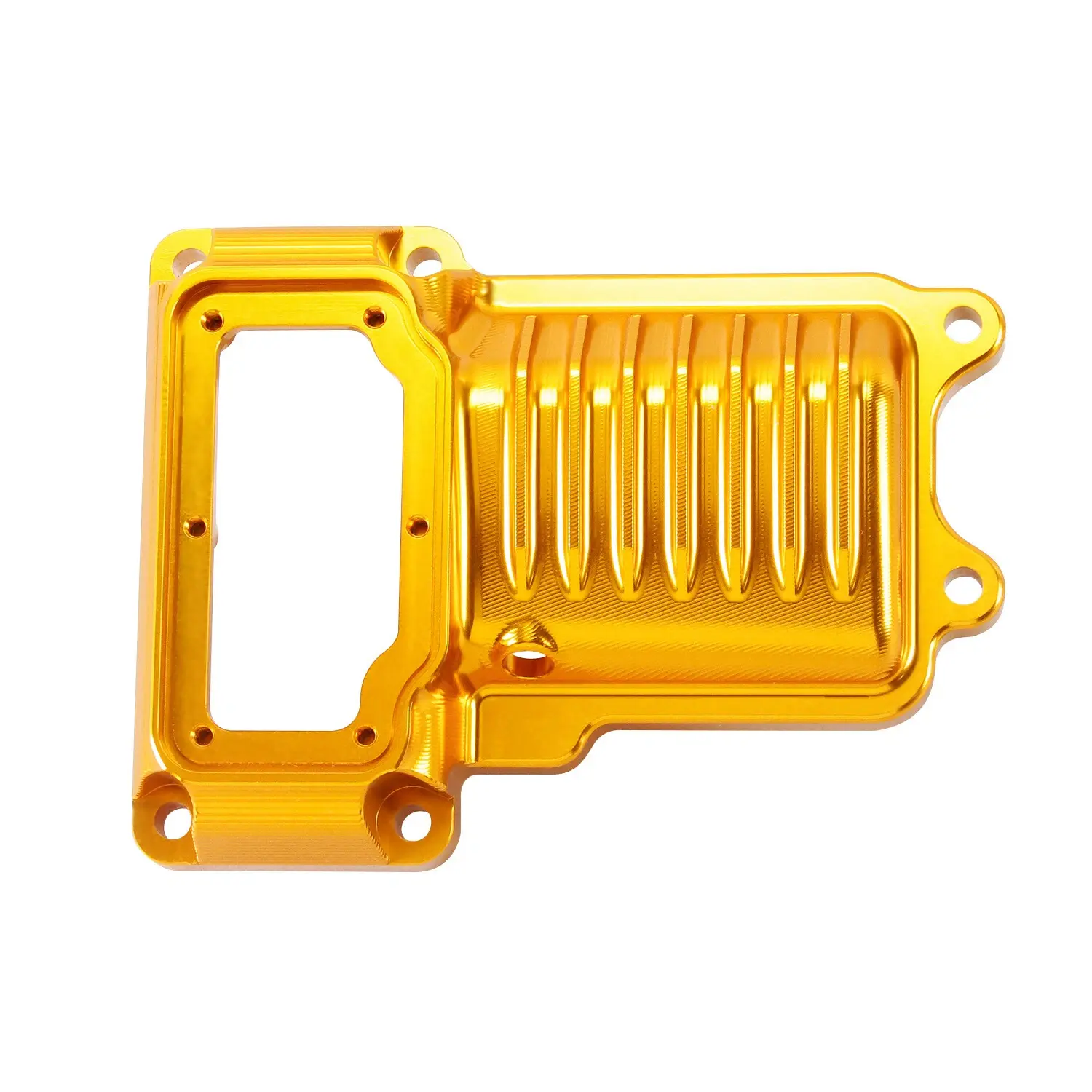 Gold Twin Cam Transmission Top Cover for Harley 2006-2017 Softail Dyna Touring - Image 5