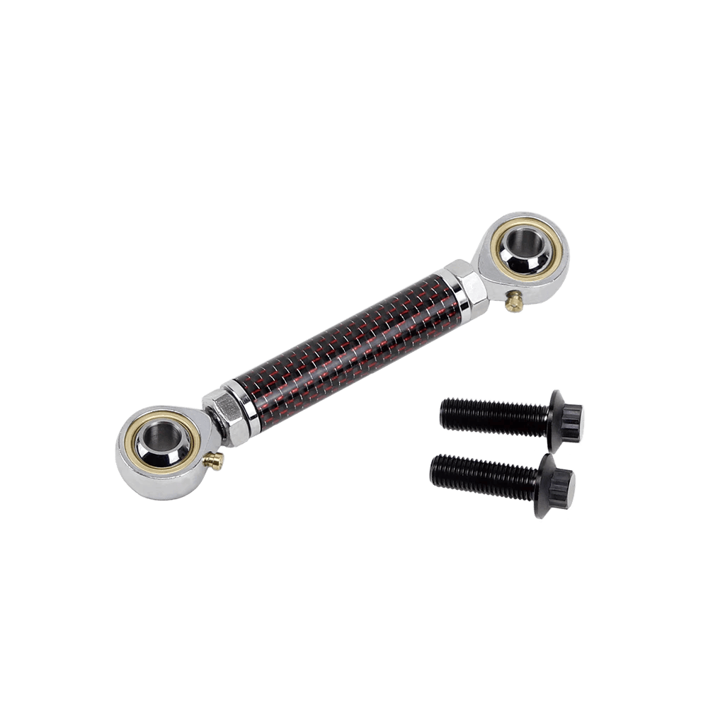Red Carbon Fiber Shifter Shift Linkage for Harley FXBB FXST FXLR FXLRS FXDB FXDC (SILVER)