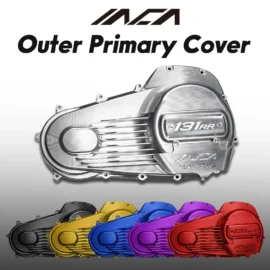 KOTB Style CNC Billet Outer Primary Cover for Harley Touring Models 2017–2025 – Multiple Color Options