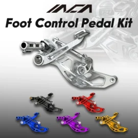 KOTB Style CNC Custom Foot Control Pedal Kit for Harley Touring Models 2009–2025 – Multiple Color Options