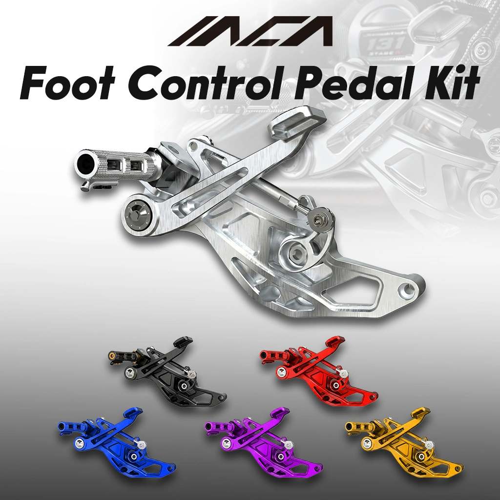 KOTB Style CNC Custom Foot Control Pedal Kit for Harley Touring Models 2009–2025 - Multiple Color Options