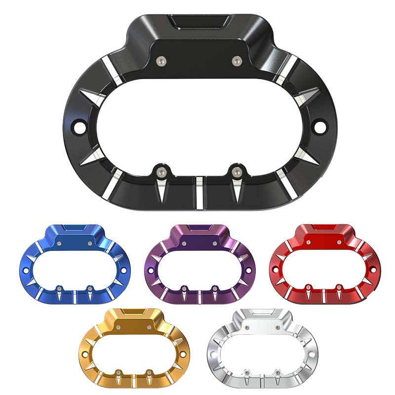 Customized Visible Aluminum Cable Clutch Transmission Side Cover for Harley 21-24 Touring 114/117 M8 Engine With Color Options