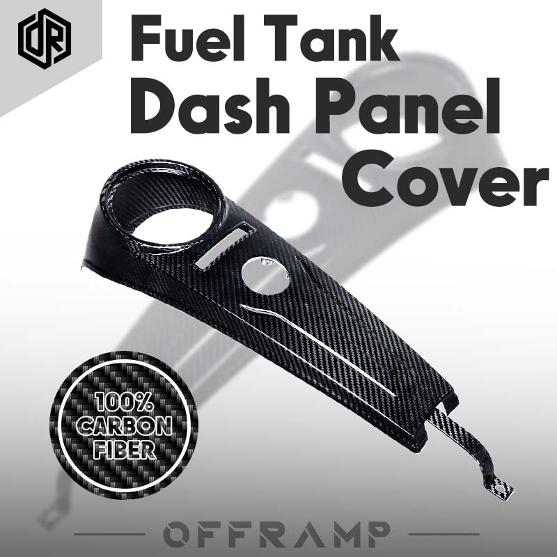 Carbon Fiber Fuel Tank Dash Panel Cover for Harley Road King FLHR FLHRXS 14+
