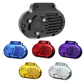 Customized Aluminum Cable Clutch Transmission Side Cover for Harley Touring Models (2021–2024) | Twin Cam & M8 Engines (2006–2024) | Multiple Color Options