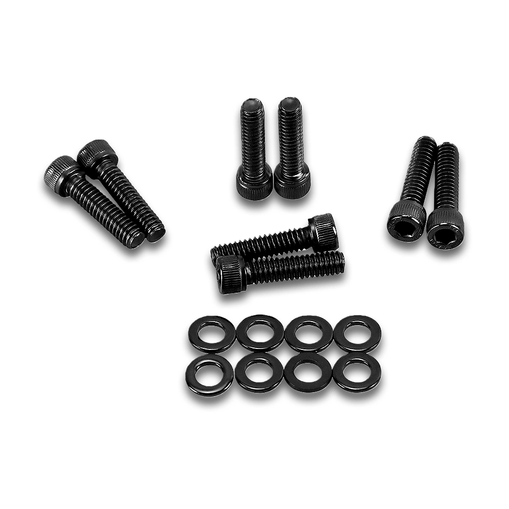 Black Engine Lifter Cover Bolt Kit for Harley Softail, Dyna & Touring 2000–Later - Image 4