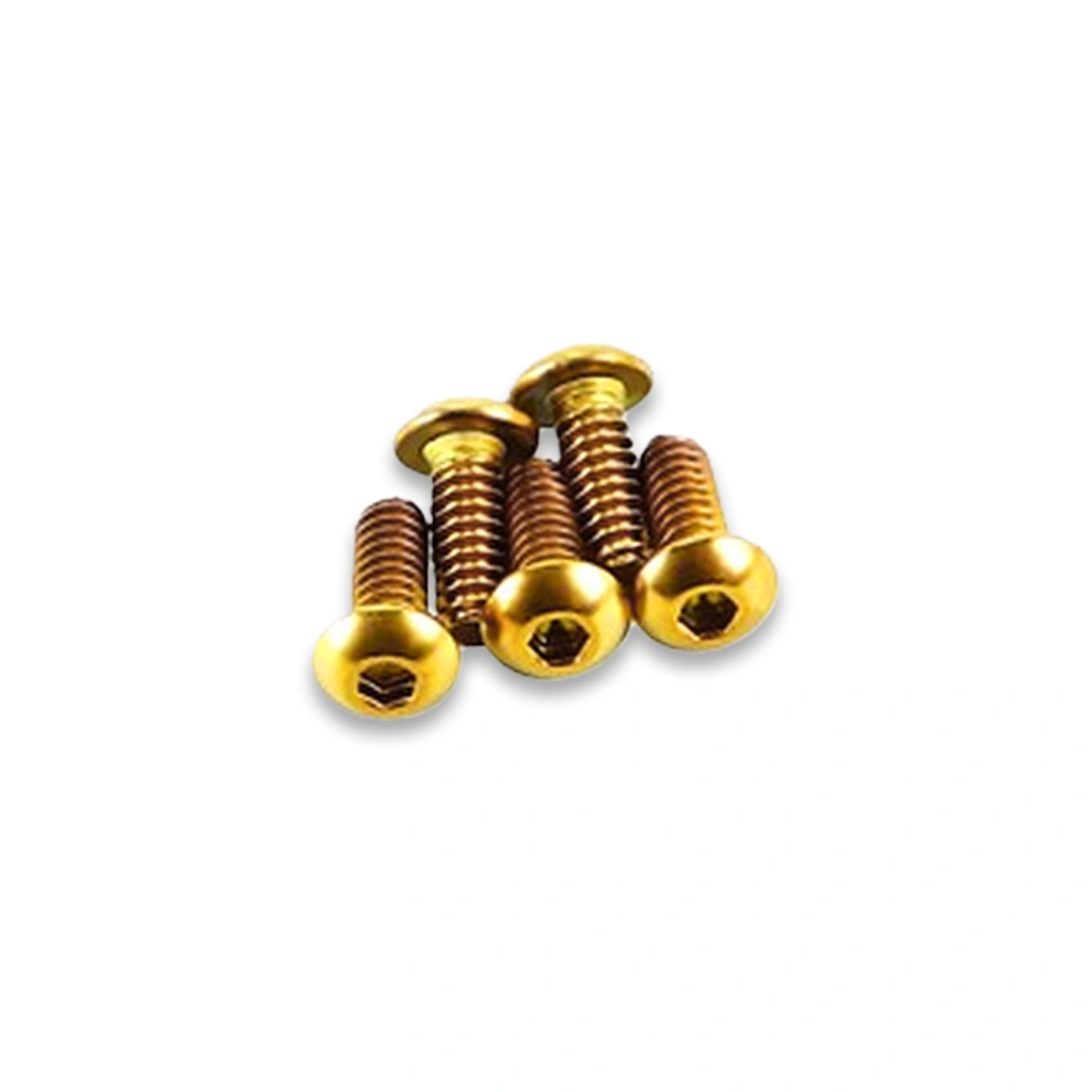Gold Derby Cover Bolt Kit for Harley Softail 2019–2025 - Image 5