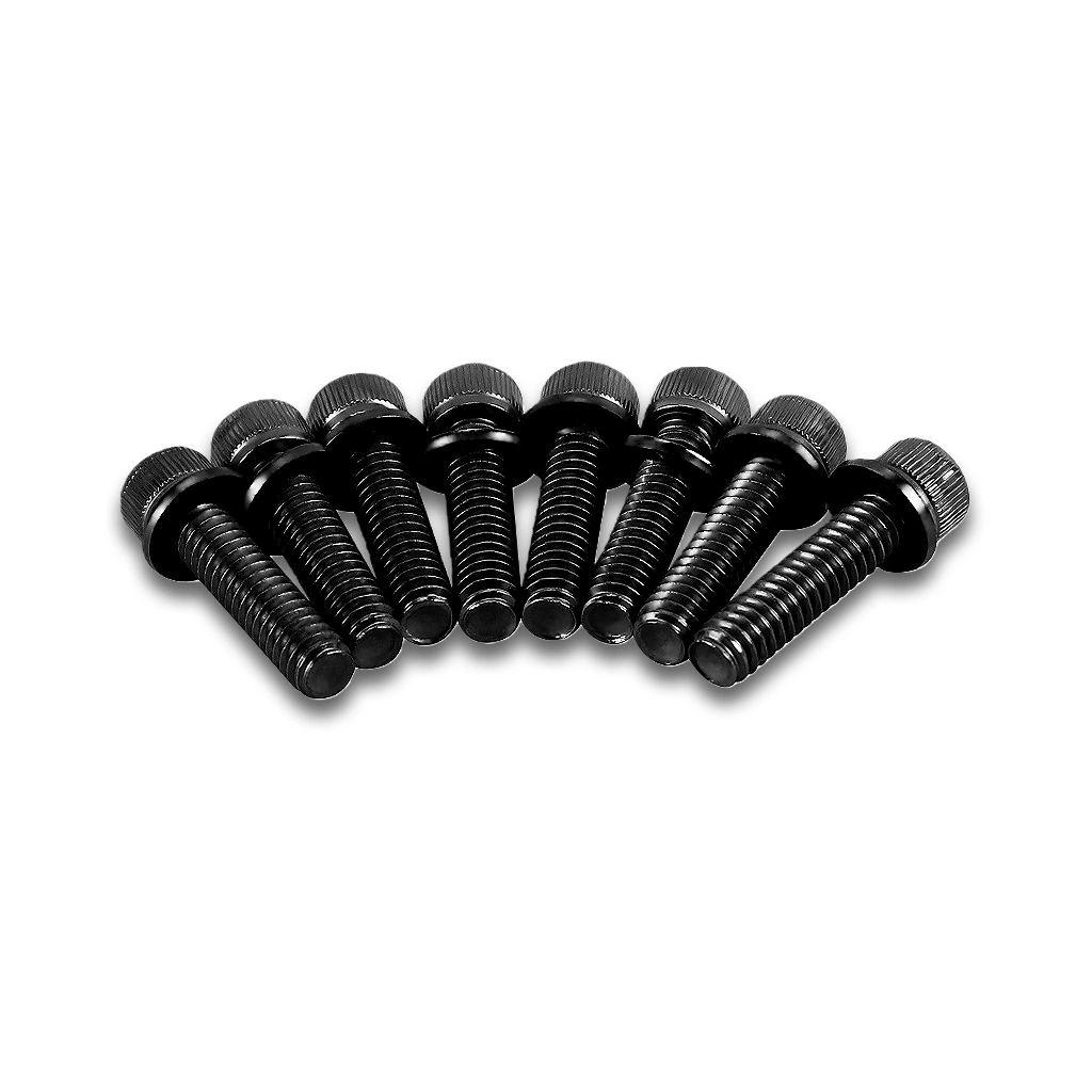Black Engine Lifter Cover Bolt Kit for Harley Softail, Dyna & Touring 2000–Later - Image 6