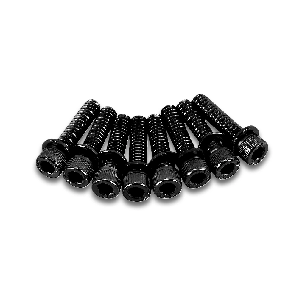 Black Engine Lifter Cover Bolt Kit for Harley Softail, Dyna & Touring 2000–Later - Image 3