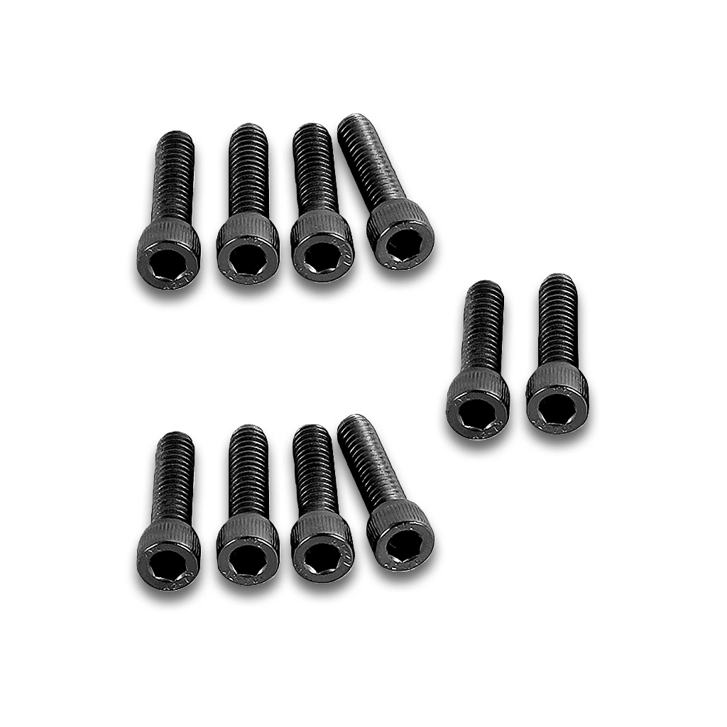 Black Engine Cam Cover Bolt Kit for Harley Softail & Touring 2018–Later - Image 2