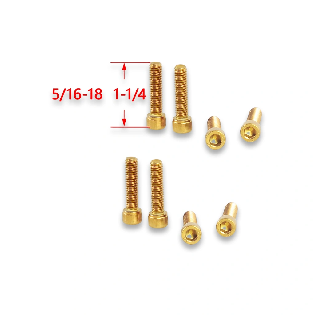 Gold Bearing Housing Bolt Kit for Harley Softail, Dyna & Touring models 2006–Later - Image 5