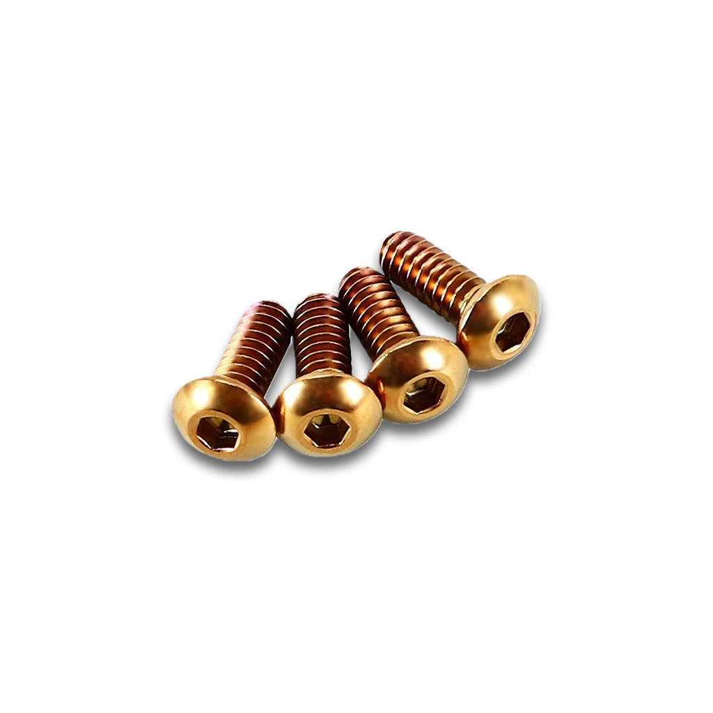 Gold Handlebar Switch Housing Bolt Kit for Harley Dyna, Sportster, Softail & Touring 1994–Later - Image 7