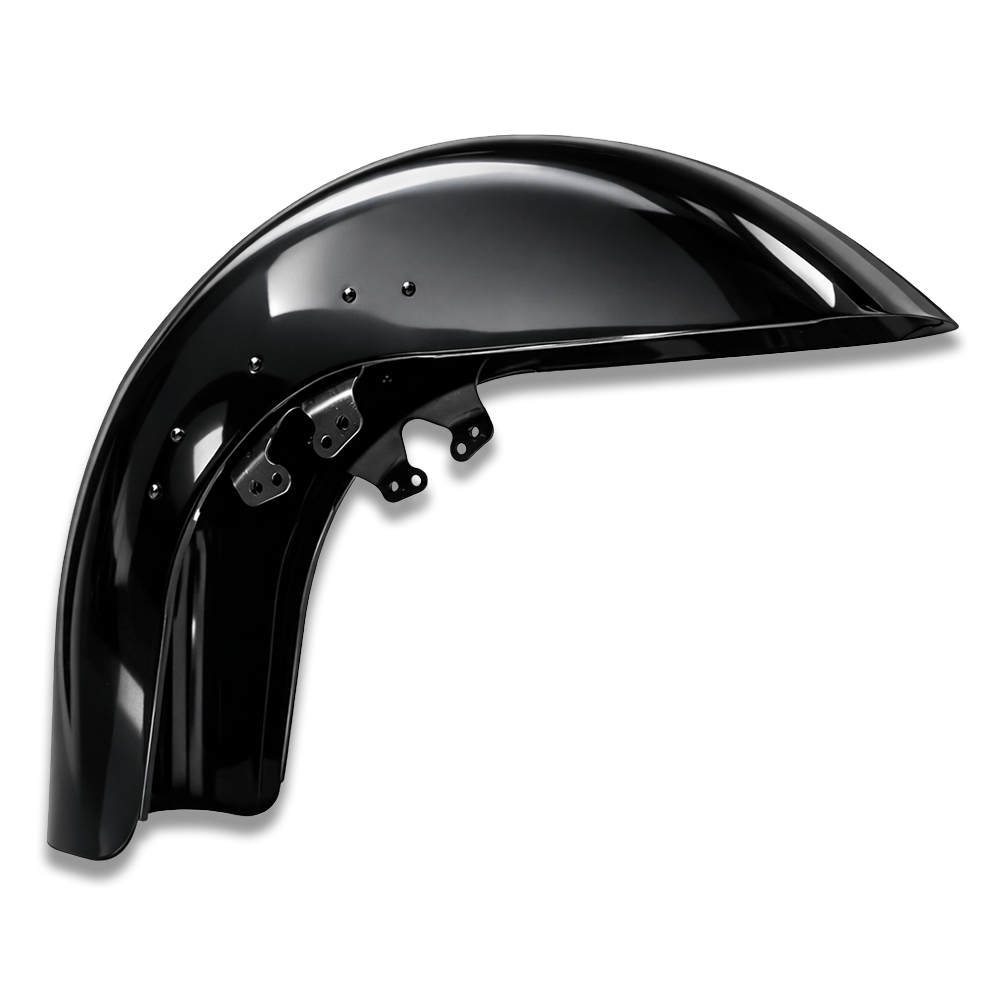Vivid Black Front Fender For Harley Street Glide Road Glide '14-'23 - Image 5