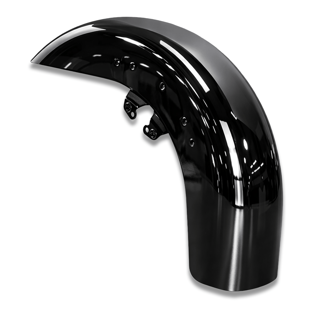 Vivid Black Front Fender For Harley Street Glide Road Glide '14-'23 - Image 3