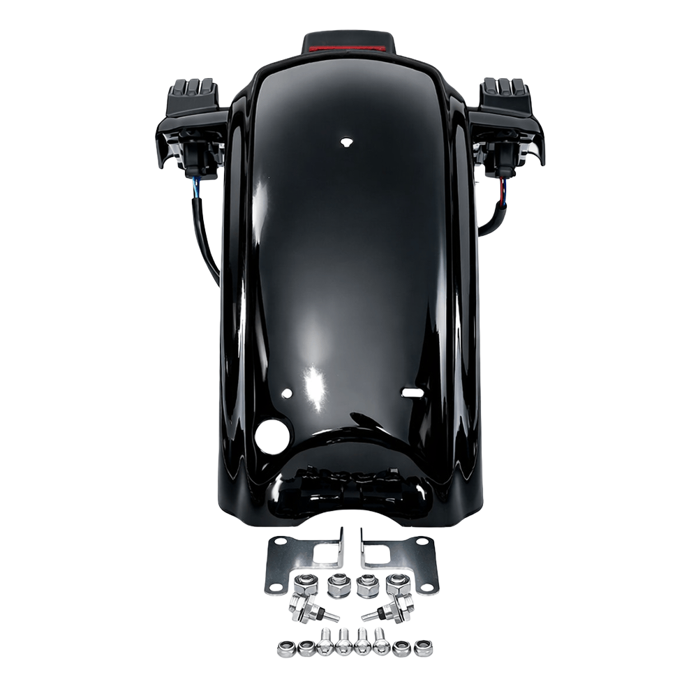 Black CVO-Style LED Rear Fender System for Harley Touring Models(2014–Mid 2023) - Image 7