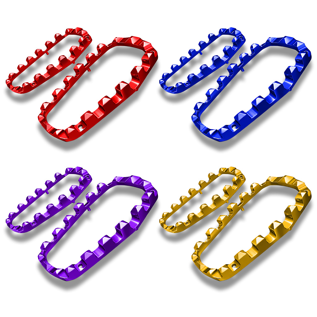 OFFRAMP Black Modular Performance Footboards for Harley Softail, Touring & Sportster Models - Image 11