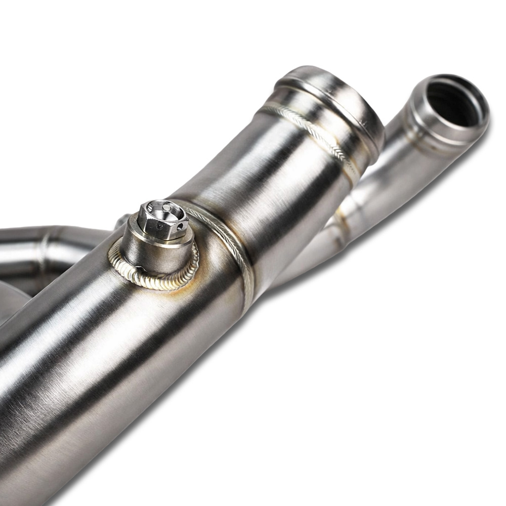 Stainless Steel 2-Into-1 Exhaust System for Harley Softail Models (2018–2024) - Image 8