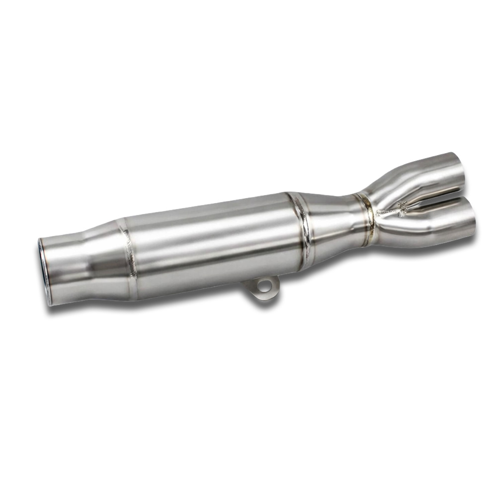 Stainless Steel 2-Into-1 Exhaust System for Harley Softail Models (2018–2024) - Image 3