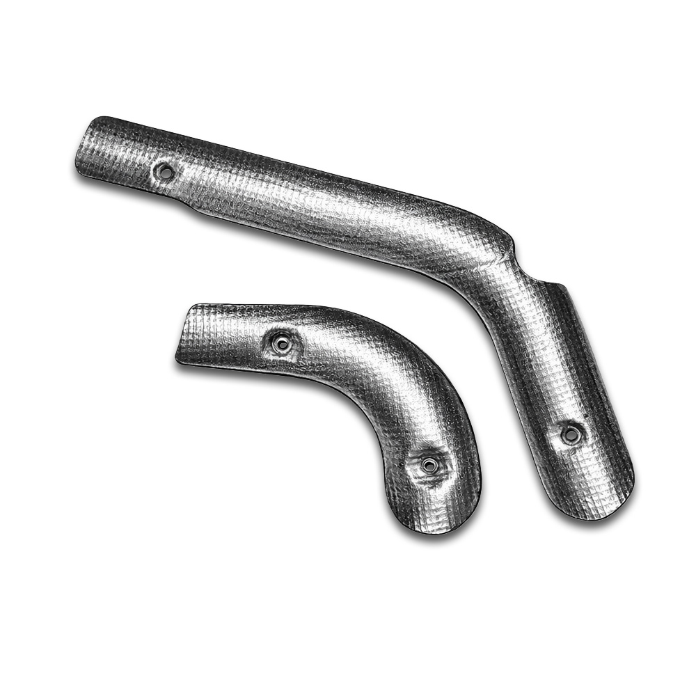 Carbon Fiber Exhaust Heat Shield for OFFRAMP 2-Into-1 Exhaust | Touring Models (2017–2023) - Image 6