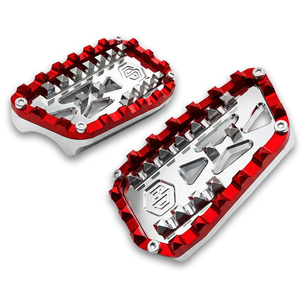 OFFRAMP Chrome Modular Performance Footboards for Harley Softail, Touring & Sportster Models - Image 4