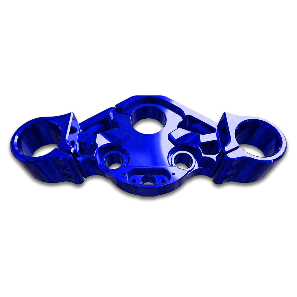 OFFRAMP WARPATH™ Touring Top Triple Tree – 1" Drop CNC Billet Anodizing Finish for Harley Road Glide 2015–2023 - Image 20