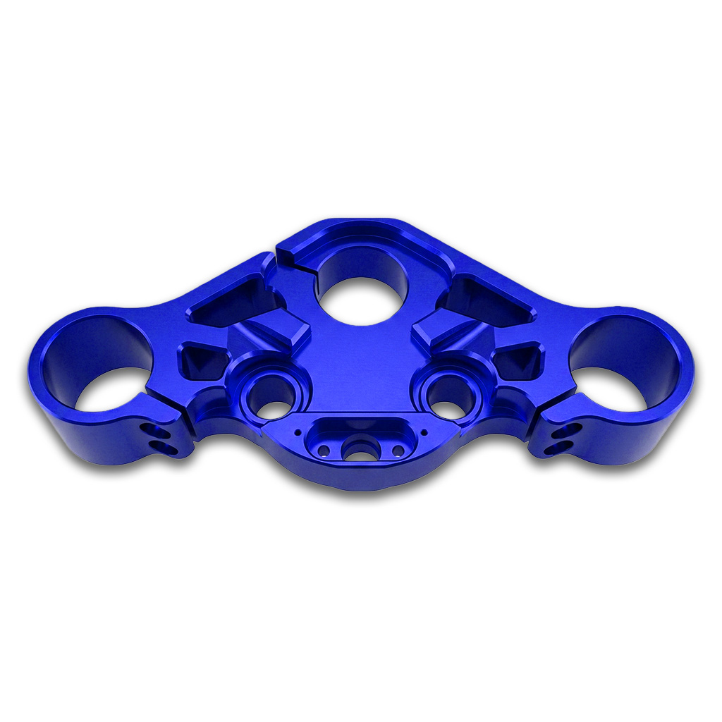 OFFRAMP WARPATH™ Touring Top Triple Tree – CNC Billet Anodized Finish for Harley Road Glide 2015–2023 - Image 11