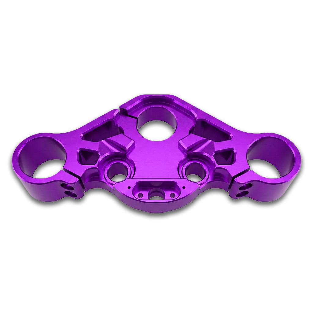 OFFRAMP WARPATH™ Touring Top Triple Tree – CNC Billet Anodized Finish for Harley Road Glide 2015–2023 - Image 12