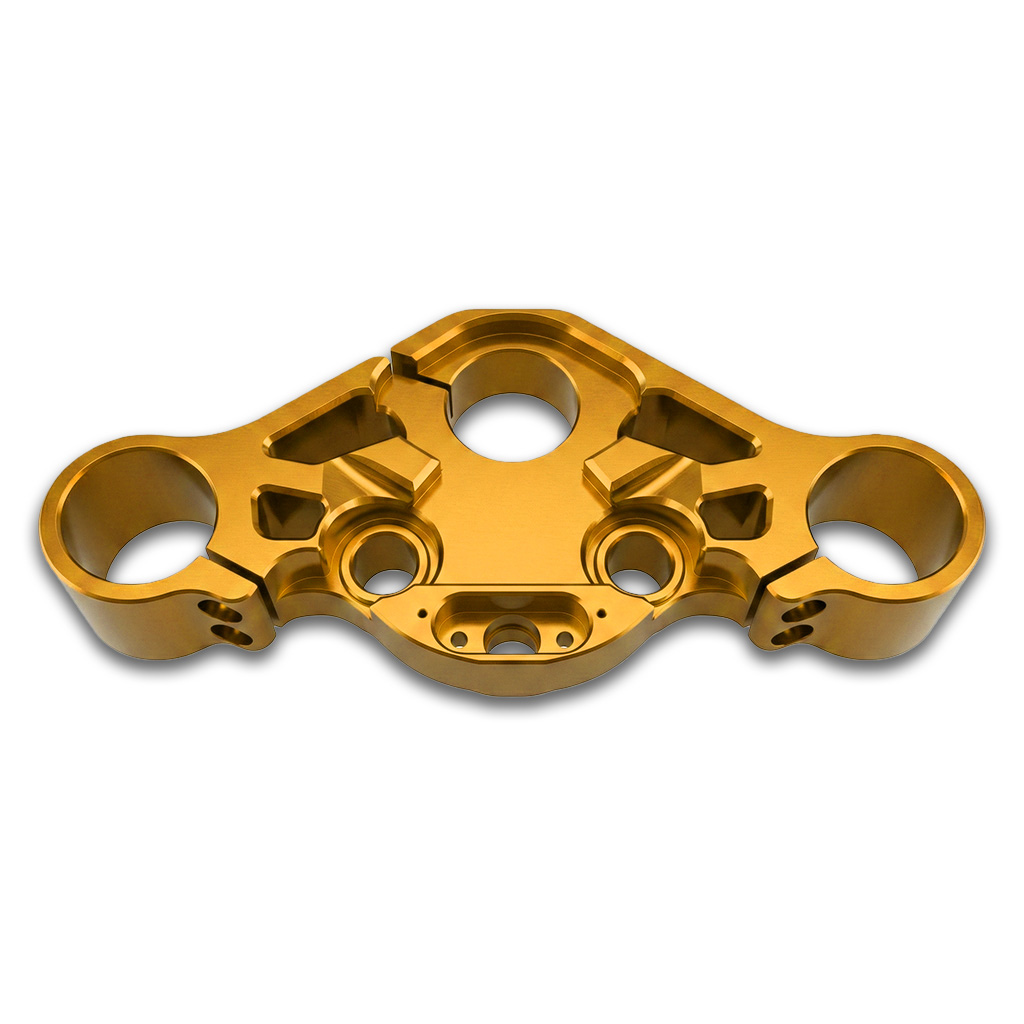 OFFRAMP WARPATH™ Touring Top Triple Tree – CNC Billet Anodized Finish for Harley Road Glide 2015–2023 - Image 13