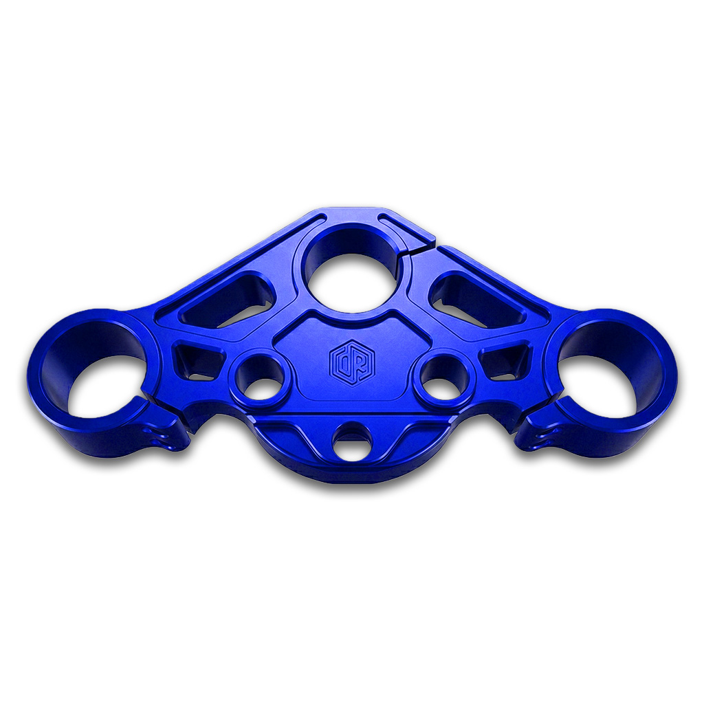 OFFRAMP WARPATH™ Touring Top Triple Tree – CNC Billet Anodized Finish for Harley Road Glide 2015–2023 - Image 7