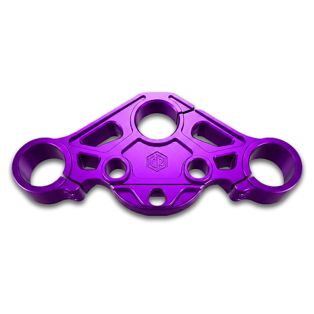 OFFRAMP WARPATH™ Touring Top Triple Tree – CNC Billet Anodized Finish for Harley Road Glide 2015–2023 - Image 8