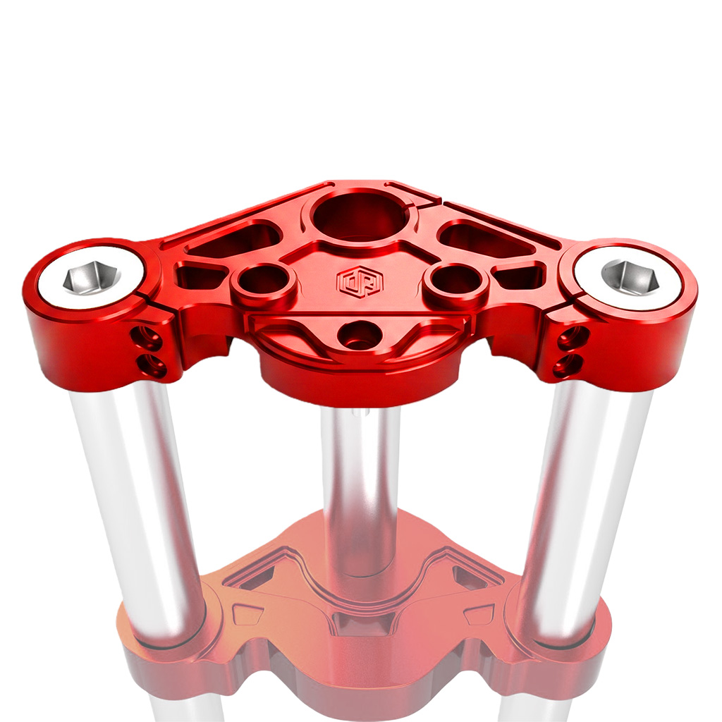 OFFRAMP WARPATH™ Touring Top Triple Tree – CNC Billet Anodized Finish for Harley Road Glide 2015–2023 - Image 22