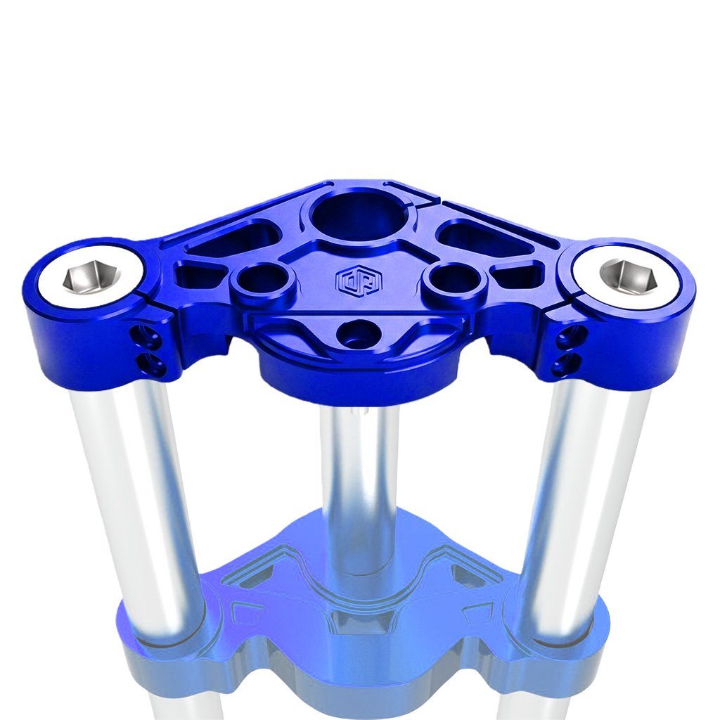 OFFRAMP WARPATH™ Touring Top Triple Tree – CNC Billet Anodized Finish for Harley Road Glide 2015–2023 - Image 23