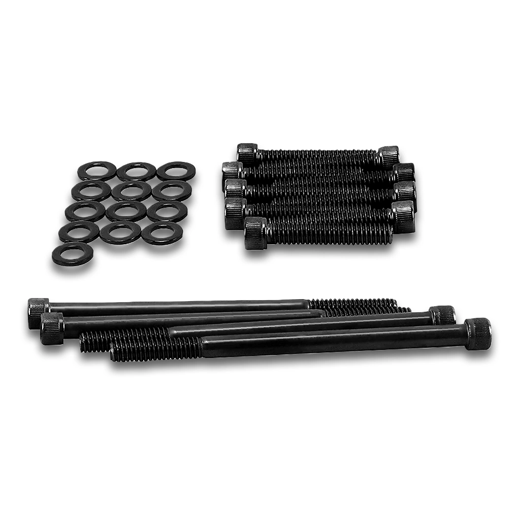Black Outer Primary Cover Bolt Kit for Harley Softail Models 2006–2017 - Image 6