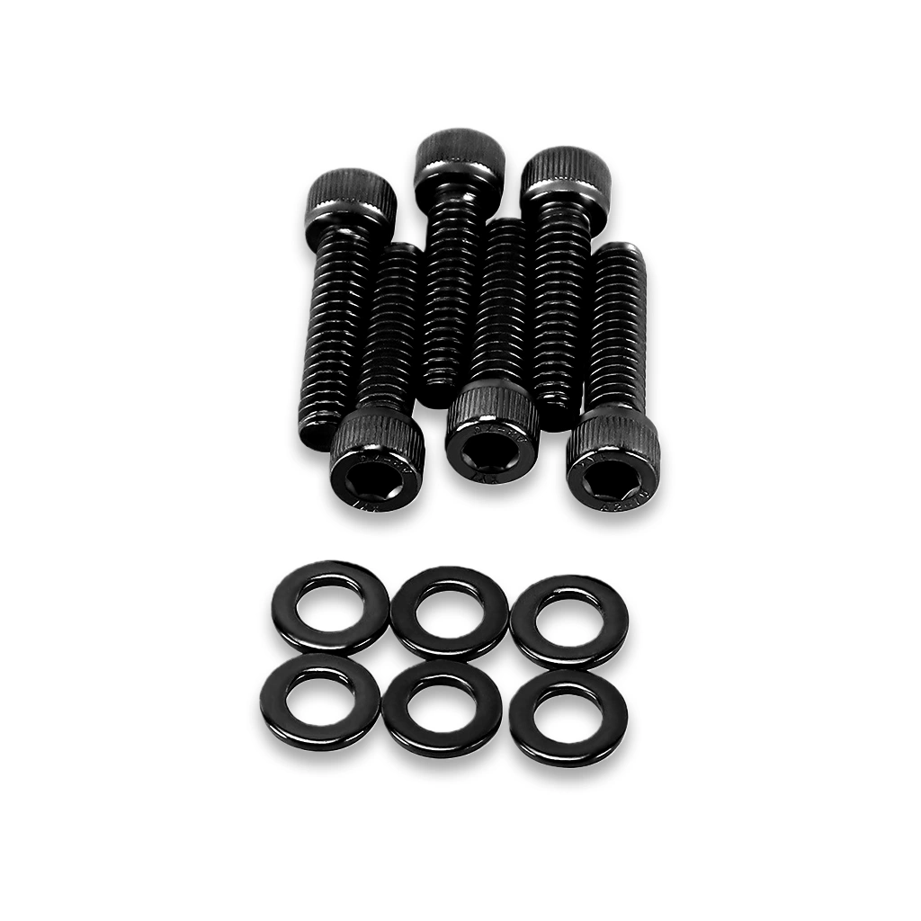 Black Transmission Top Cover Bolt Kit for Harley Softail, Dyna & Touring 2006–2025 - Image 6