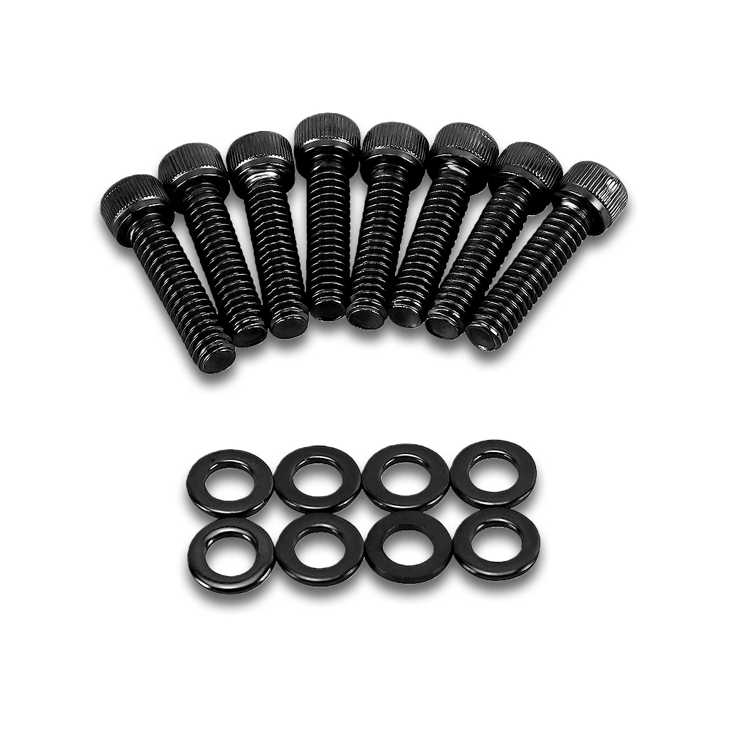 Black Engine Lifter Cover Bolt Kit for Harley Softail, Dyna & Touring 2000–Later - Image 7