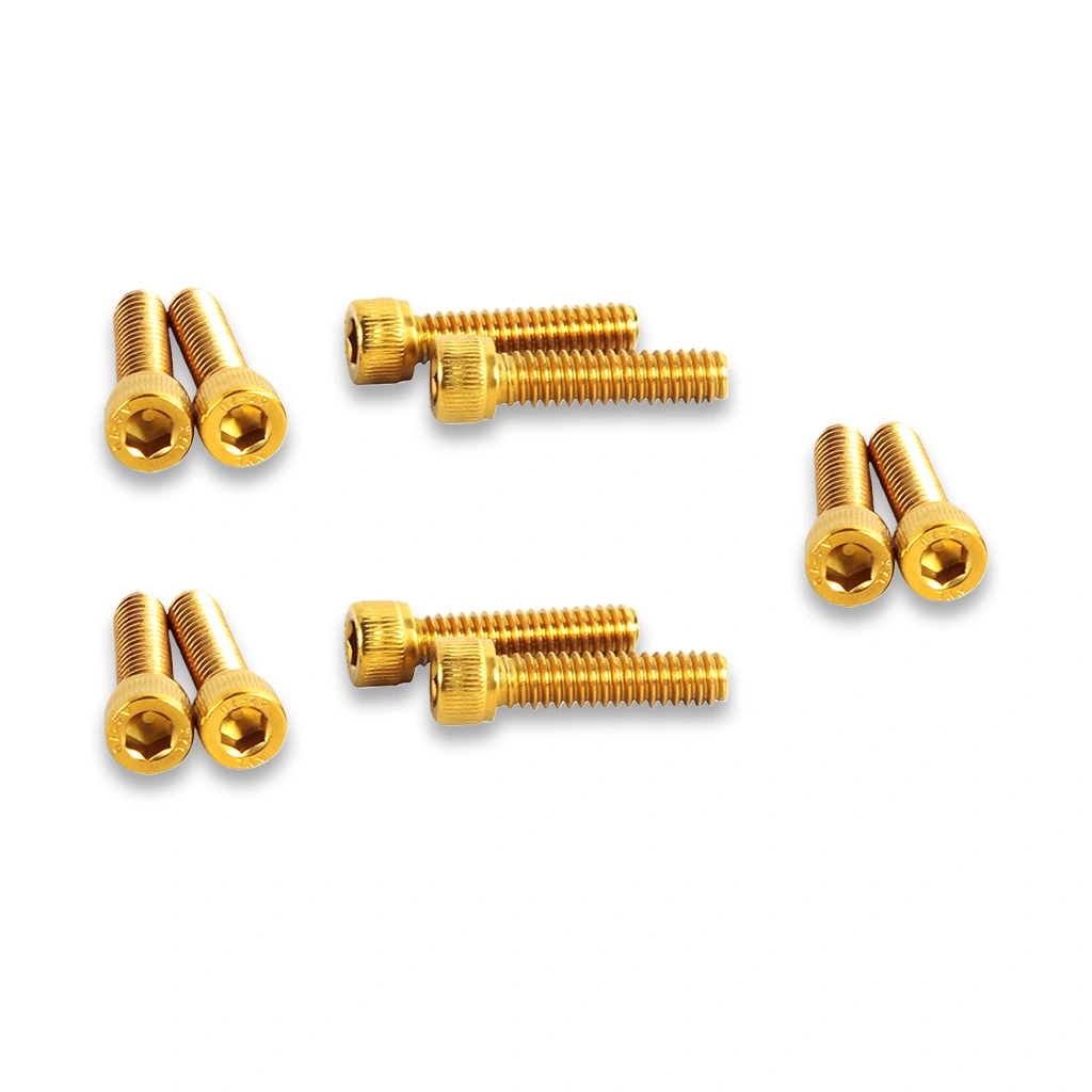 Gold Engine Cam Cover Bolt Kit for Harley Softail & Touring 2018–Later - Image 5