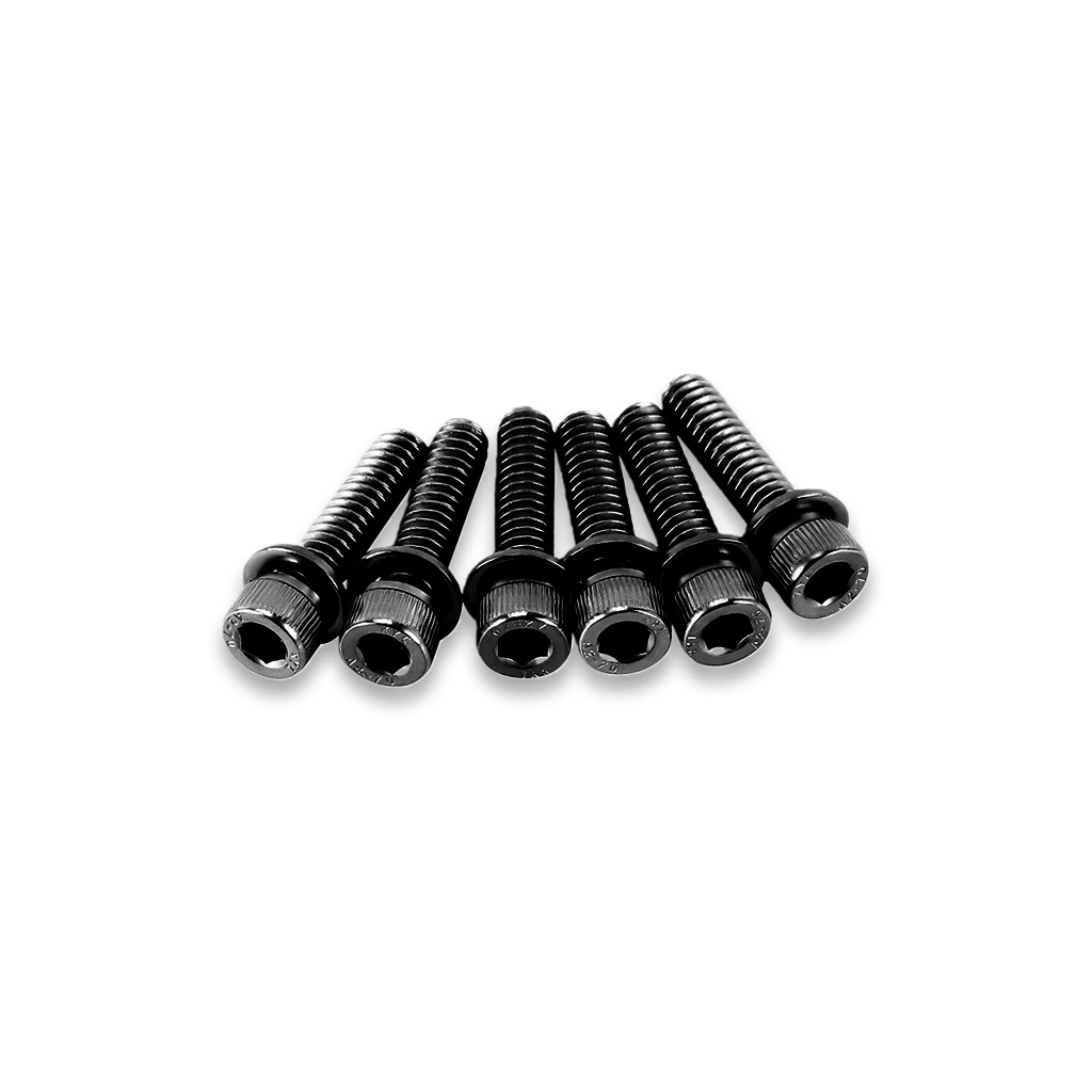 Black Transmission Top Cover Bolt Kit for Harley Softail, Dyna & Touring 2006–2025 - Image 4
