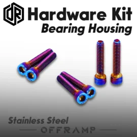 Blue Windshield Bolt Kit for Harley Low Rider ST FXRST & FXLRST 2022–2024