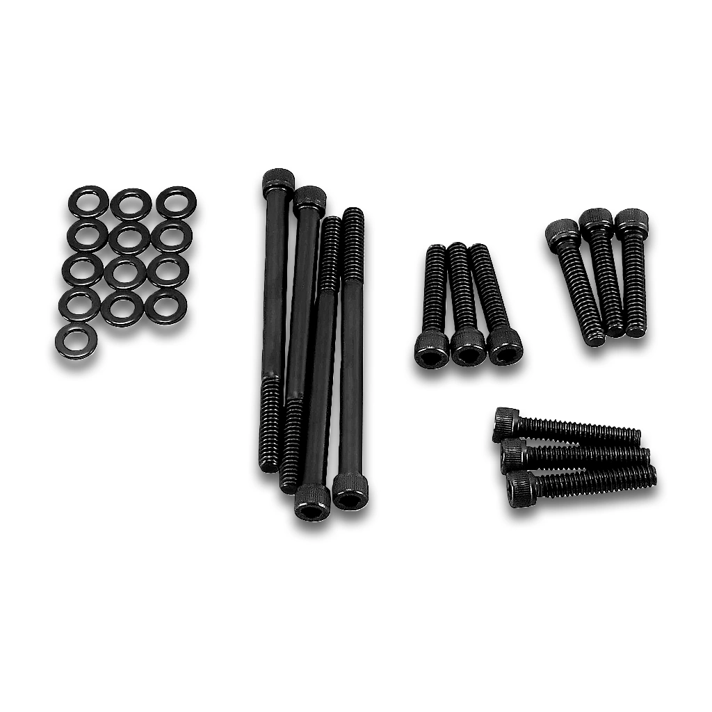Black Outer Primary Cover Bolt Kit for Harley Softail Models 2018–Later - Image 5