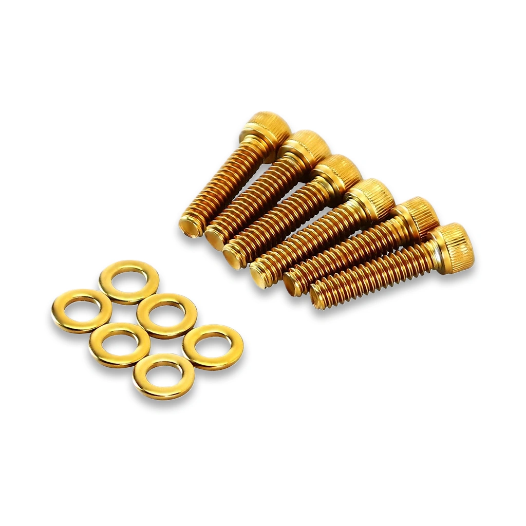 Gold Transmission Top Cover Bolt Kit for Harley Softail, Dyna & Touring 2006–2025 - Image 5