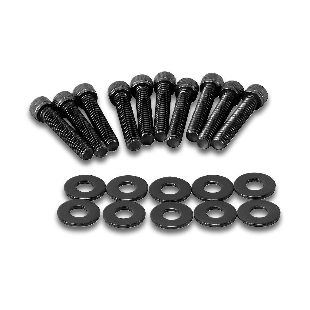 Black M8 Engine Cam Cover Bolt Kit for Harley Softail 2018–Later & Touring 2017–2024 - Image 4