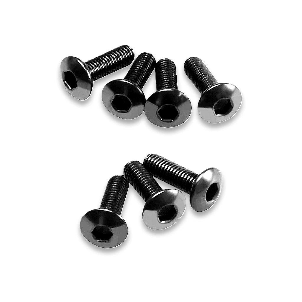 Black Front Brake Rotor Bolt Kit for Harley Touring 2009–Later - Image 4