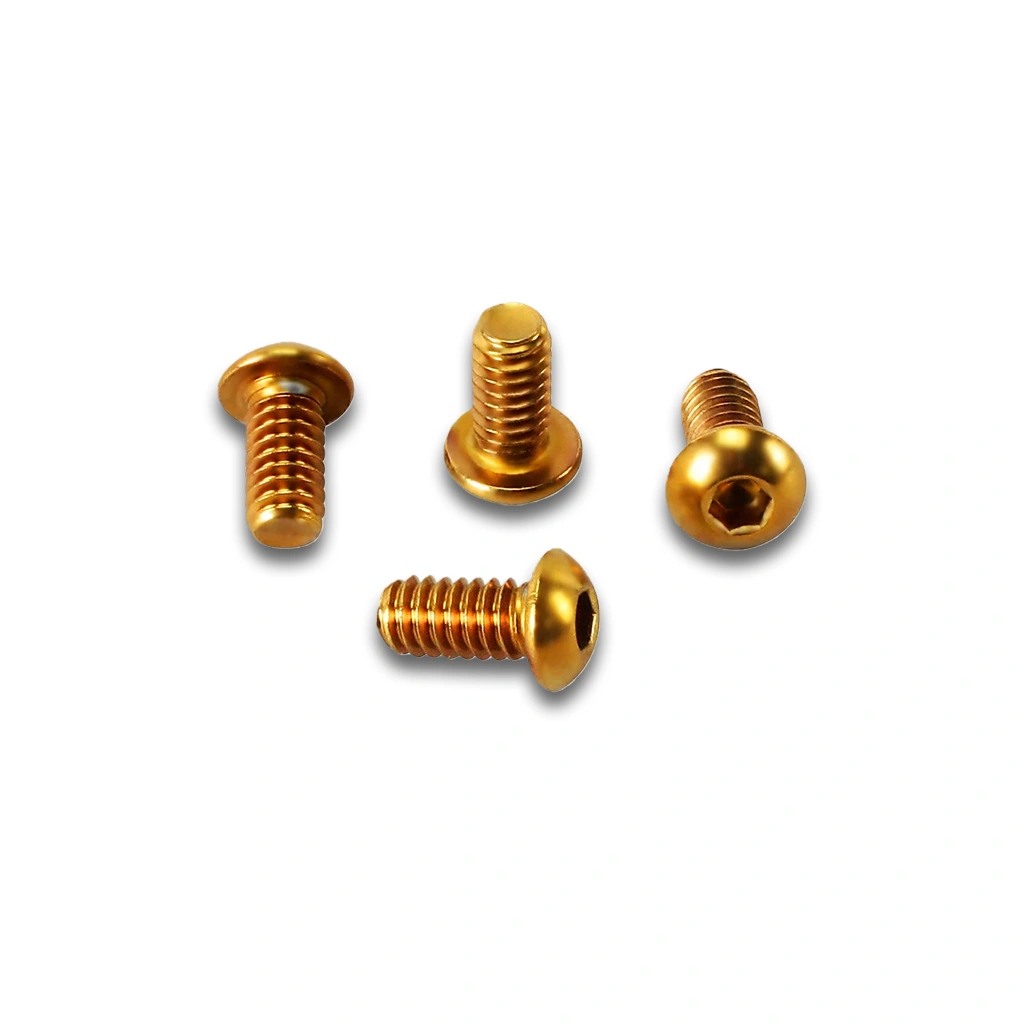 Gold Front Fender Bolt Kit for Harley Fat Bob & Low Rider Models 2018–Later - Image 2
