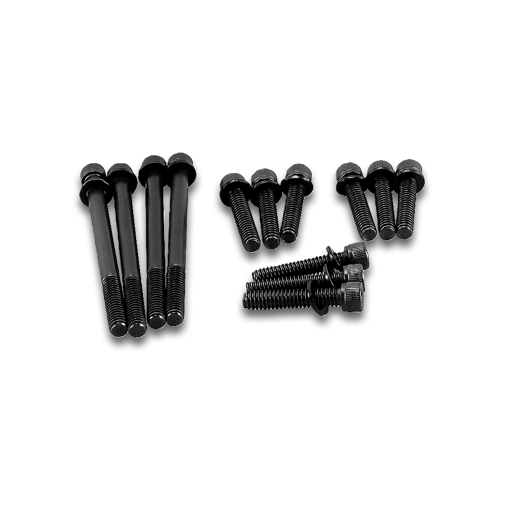 Black Outer Primary Cover Bolt Kit for Harley Softail Models 2018–Later - Image 4